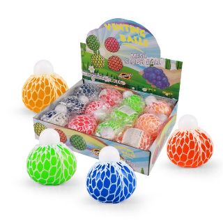 Obrázek z Míček mačkací v síťce, 4dr (12) 